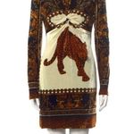 Versace NWOT  Velvet Leopard Dress Photo 0