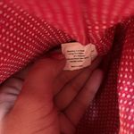 Patriotic Fourth Of July USA Flag Straw Tote Bag Leather‎ Handles Beach Coastal Tan Photo 5