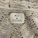 Urban Outfitters Pins and Needles SZ M open knit crochet 3/4 sleeve beige sweater dress Photo 3