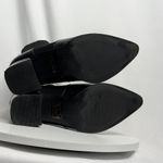 Blondo  Ikler Waterproof Women’s Black Leather Mid-Calf Pull On Knit Booties 7.5M Photo 5