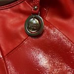 Franco Sarto  red leather shoulder bag Photo 5