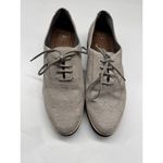 NWOB Donald Pliner Eriel Oxford Chunky Shoes Tan Pebbled Leather Women’s 8.5 Photo 6