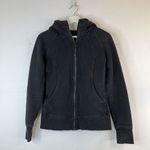 Lululemon  Size 6 Scuba Hoodie Light Cotton Fleece Classic Fit Embroidered Logo Photo 3