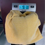 Marled‎ reunited clothing Mustard Yellow Open Front Longline Knit Cardigan XS Photo 4