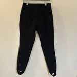 Black Fera Ski Pants sz 10 Long Tailored Stirrup Insulated Ski Pants Wool Blend Photo 4