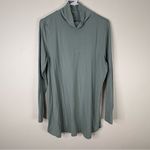 J. Jill Pure Blue Midi Dress and Green Tunic Turtle Neck Top Size Large Photo 10