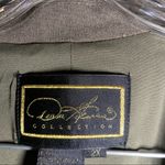 Diane Gilman NWT  Taupe-Brown/Green The Perfect Blazer 2X Photo 2