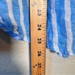 Rails  Blue White Striped Linen Blend Button Down Shirt Womens S Lightweight Top Photo 11