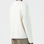 NWT Sunspel made in Portugal off white super soft oversized sweatshirt Size XS Photo 1