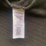 Downeast Black Remy Asymmetrical Elastic Pull On Ribbed Front Slit Midi Skirt Photo 3