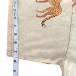 easel Ecru leopard T-shirt dress. Trendy 100% cotton oversized size small Photo 9