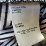 Tribal Black and White Diagonal Stripe Maxi Dress Size M Photo 5