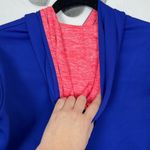 Under Armour  Woman's‎ Sz XS Blue Hoodie Sweatshirt Athletic Storm Photo 5