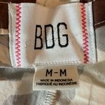 Urban Outfitters  BDG Eva Tie Front Ruched Strap Trapeze Mini Dress Brown NWT Med Photo 11