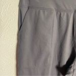 High Waisted Jogger Leggings Gray S | Athleisure, Pockets, Minimalist Activewear Photo 4