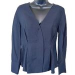 Vince Fitted Shaped Sleeve V-Neck Blouse Photo 0