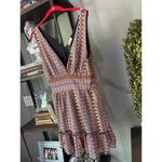 Ramy Brook  Cami Chevron Zig Zag Knit Mini Dress Sohom Womens Size 10 Photo 6