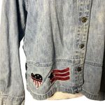 Christopher & Banks Vintage USA Grandmacore Jacket Denim 100% Cotton L Photo 2