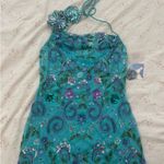 Majorelle Shakara Mini Dress in Blue Multi  Photo 0