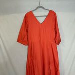 Parterre Margot Maxi Dress Red Poppy Size 10 Photo 7