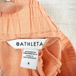 Athleta Cabo Linen Jogger Womens 6 Cactus Peach Vacation Coastal Pull On Photo 4