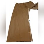 Madewell NWT Harlow Wide Leg Pants Women’s Size 12 Acorn Brown Linen Blend Photo 13