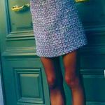 ZARA NWT TEXTURED MULTICOLORED Metallic thread &sequin bling tweed short dress L Photo 2