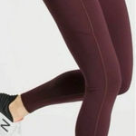 Athleta Women’s Contender Leggings Maroon Size 2X Yoga Pilate Workout Running Photo 0