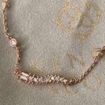 Kendra Scott NEW Kim Pendant Necklace Caterpillar Gold Layering Necklace NWOT Photo 4