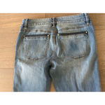 White House | Black Market Women's Blue Distressed Light Wash Skinny Jeans Size 2 Photo 5