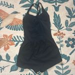 Black Women's Athletic Rompwe Size M Photo 3