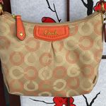 Coach Ashley Dotted Op Art Mini Crossbody Bag Khaki Tearose Photo 0