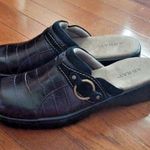 Array Slip Ons Black Backless Slip Ons Photo 0