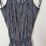 Parker  grey beaded Racerback mini dress size XS Photo 3