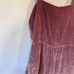 Madewell Blush Pink Crushed Velvet Wide Leg Jumpsuit Womens 8 Casual Sleeveless Photo 6