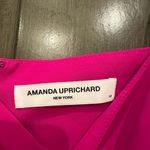 Amanda Uprichard  Isabel Dress in Dark Hot Pink Size M Photo 3
