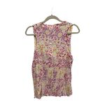 Andree by Unit Andree Boutique paisley print sleeveless blouse pink orange size Large NWT Photo 3