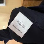 Tuckernuck Navy Crepe Royal Shirt Dress Preppy Minimalist Size Medium Photo 8