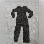 Bohme NWT Art + ephect () black and yellow tapered jumpsuit size M Photo 6