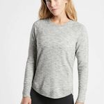 Athleta  Mindset Sweatshirt - Heathered Gray soft & stretchy 472751 size medium Photo 0