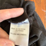 Princess Polly  black skirt with slit size 4 Photo 3