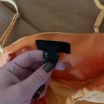 H:ours  Vibrant Orange Satin Dress Photo 3