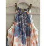Scarf Dress Chain‎ Link Neck Stretch Tank Slip Large Asymmetrical Summer Flowy Photo 5