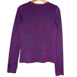 Rag and Bone  Women’s Size S Red Blue Space Dye Slim Longsleeve Knit Top Shirt Photo 6
