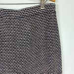 St. John  Collection by Marie Gray Pink and Black Tweed Knit Skirt Photo 2