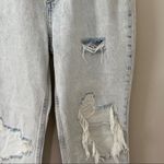 Free People  Women's Destroyed Light Denim Pants | US 28 Photo 5