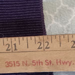 Peck & Peck  womens small silk blend cable knit purple turtleneck sweater Photo 4