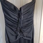 Flip womens elegant formal gown dress black size 3 4 bejeweled Photo 5