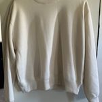 Cream High Neck Sweater Photo 0