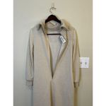 Vintage 1960s Fred Rothschild Off White Long Slv Simple Sweater Dress Size 10 Photo 6